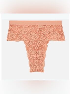 We Are HAH Spin Me Panty in Cooper Rose Size XS NWT